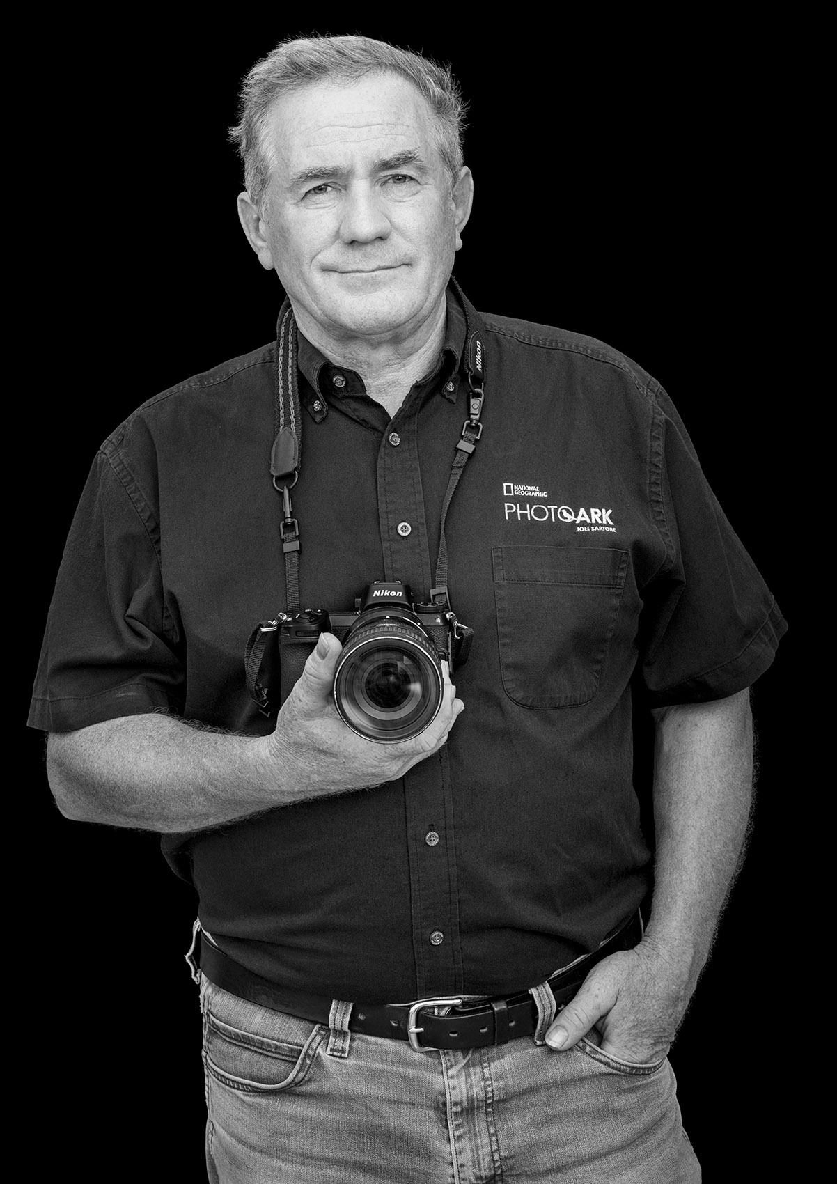 Joel Sartore, National Geographic photographer for the Nebraska Luminary portrait series  by Scott Dobry Pictures photographer in Omaha, Nebraska