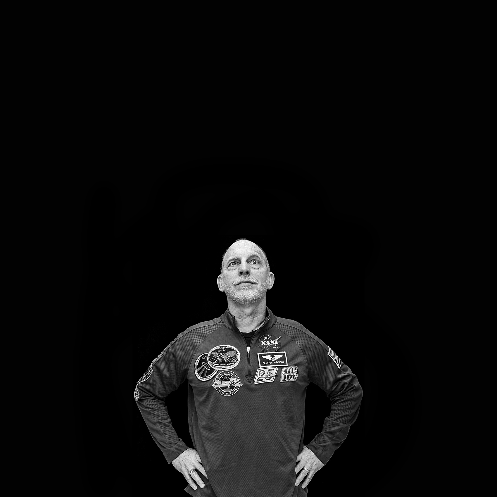 Clay Anderson, NASA astronaut for the Nebraska Luminary portrait series  by Scott Dobry Pictures photographer in Omaha, Nebraska